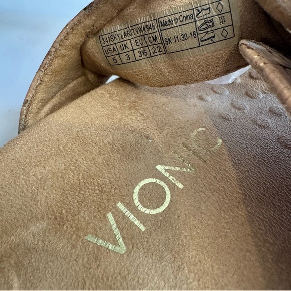 Vionic Skylar Cork Strappy Sandals Sz 5 - Picture 6 of 6